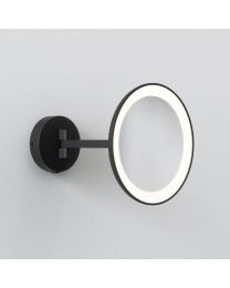 Astro Mascali Round Spiegel-/Wandlamp Mat Zwart