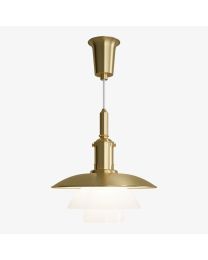 Louis Poulsen PH 3/3 Hanglamp Goud Opaal Limited Edition