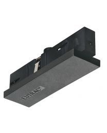 Eutrac Mid Feed for 3-phase Surface Mounted Tracks Black