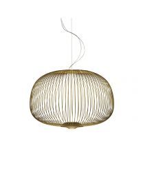 Foscarini Spokes 3 Hanging Lamp Gold Mylight