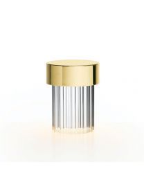 Flos Last Order Fluted Table Lamp Gold 2700K