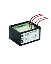 Ares Power supply 24V 8W / 110-240V IP65 Class II selv. Non Dimmable