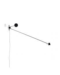 Luceplan Counterbalance Wall Light Black Dimmable 2700K