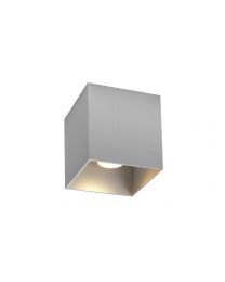 Wever & Ducré Box 1.0 LED Plafondlamp Aluminium 2000-3000K Dimbaar
