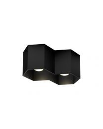 Wever & Ducré Hexo 2.0 PAR16 Ceiling Lamp Black