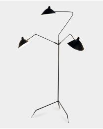 Serge Mouille 1 Arm Standing Lamp Floor Light