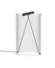 Flos To-Tie T2 Table Lamp Anodized Black