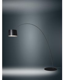 Foscarini Twiggy Elle LED Floor Lamp Black